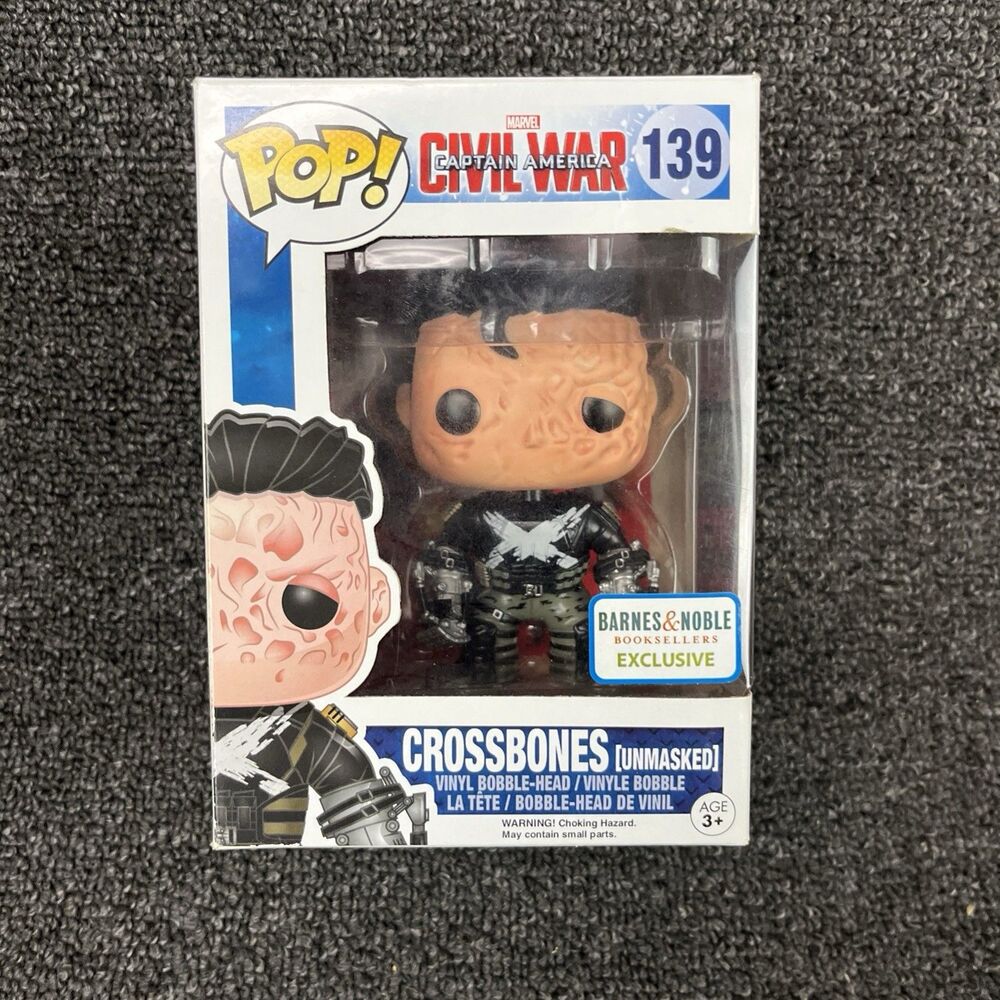 Funko Pop! Vinyl: Marvel - Crossbones - (Unmasked) - Barnes and Noble...
